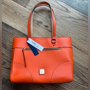 Dooney & Bourke Vibrant Orange Tote